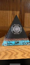 Small Cosmic Cornerstone Orgone Pyramid